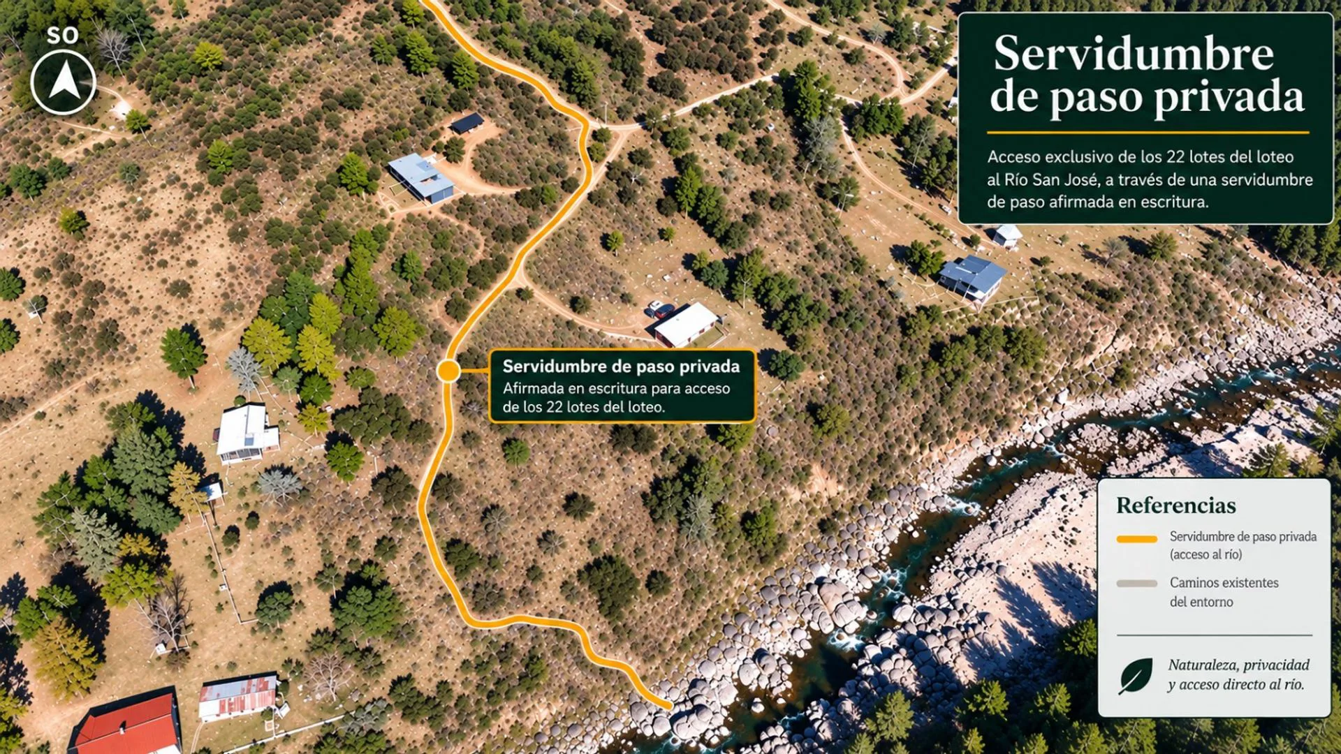 VENTA LOTE SAN CLEMENTE ACCESO RIO SAN JOSE foto 5