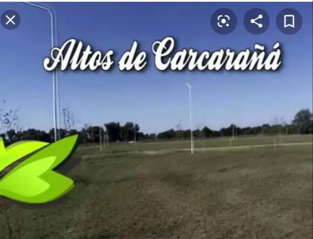 Excelente lote en venta Altos de Carcaraña
