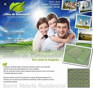 Excelente lote en venta Altos de Carcaraña foto 2