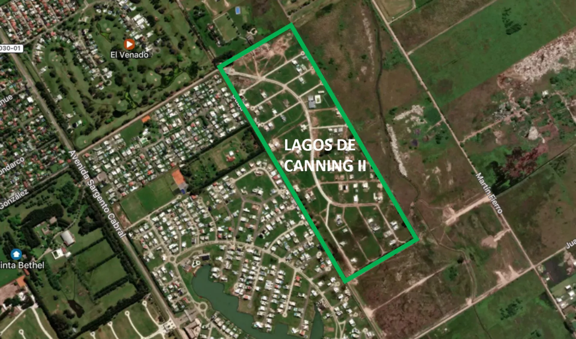 VENTA LOTE 664 M2 CENTRAL LAGOS DE CANNING II foto 3