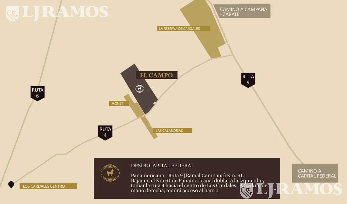 Terreno en El Campo - Fincas Exclusivas Cardales - MB foto 4