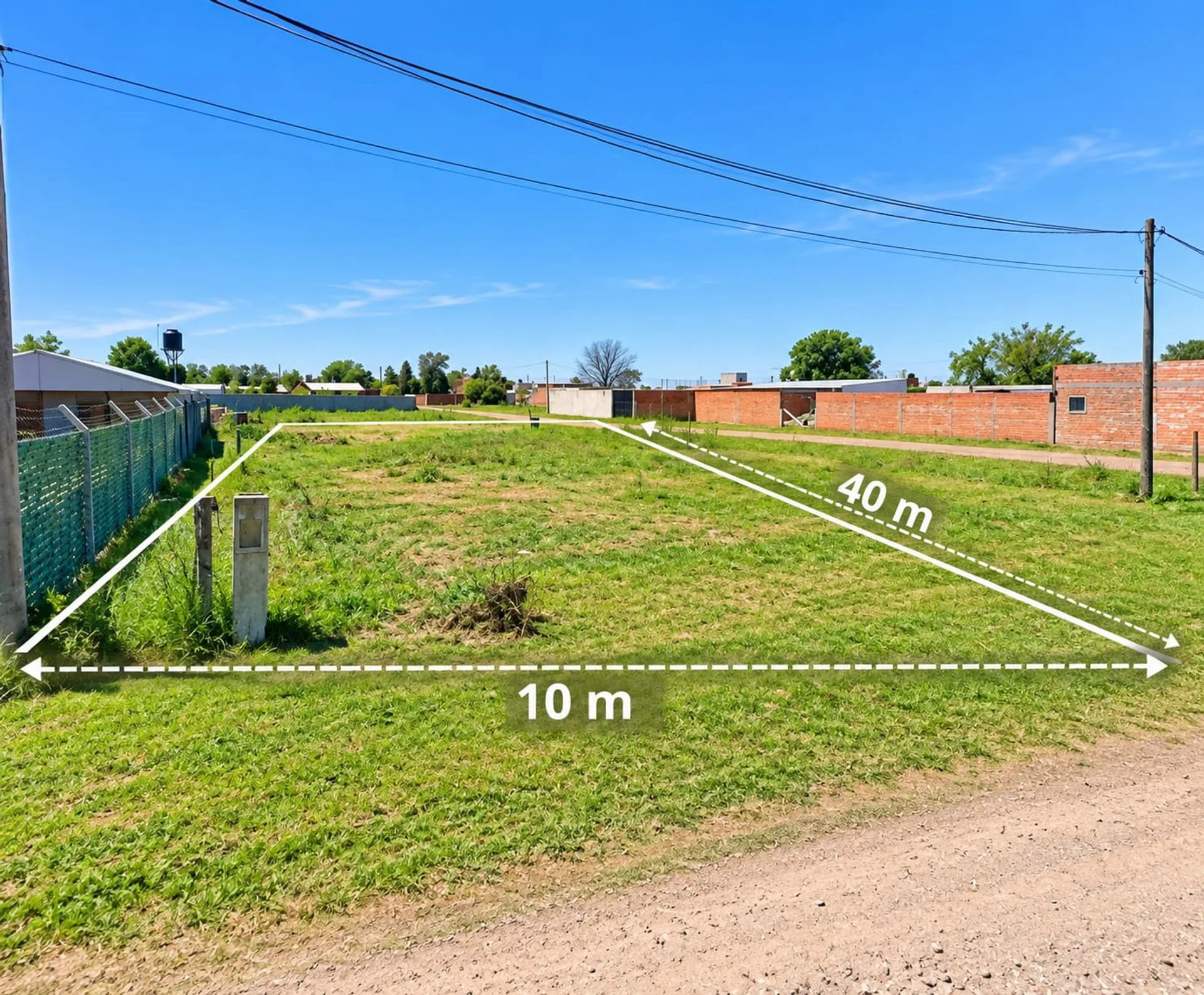 VENTA TERRENO 400M² – VILLA GENERAL SAVIO