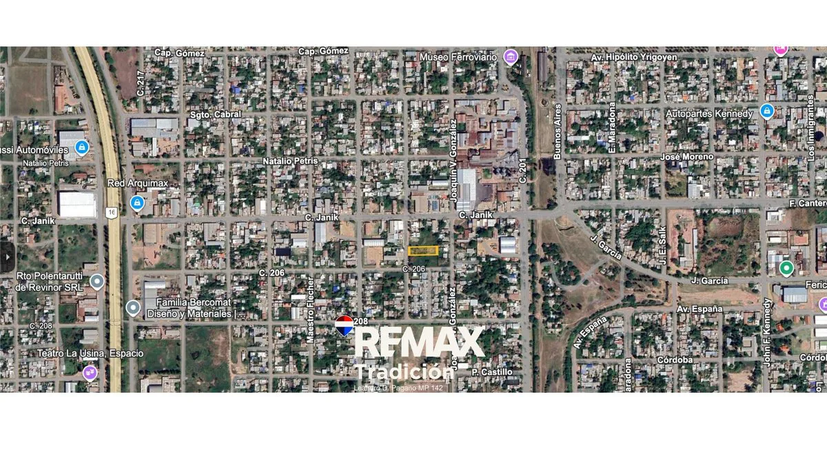 Terreno en venta Sáenz Peña, Zona comercial 1300 foto 4