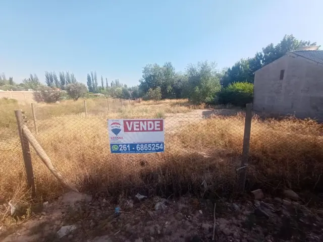 VENDE TERRENO EN CHACRAS DE CORIA LUJAN DE CUYO