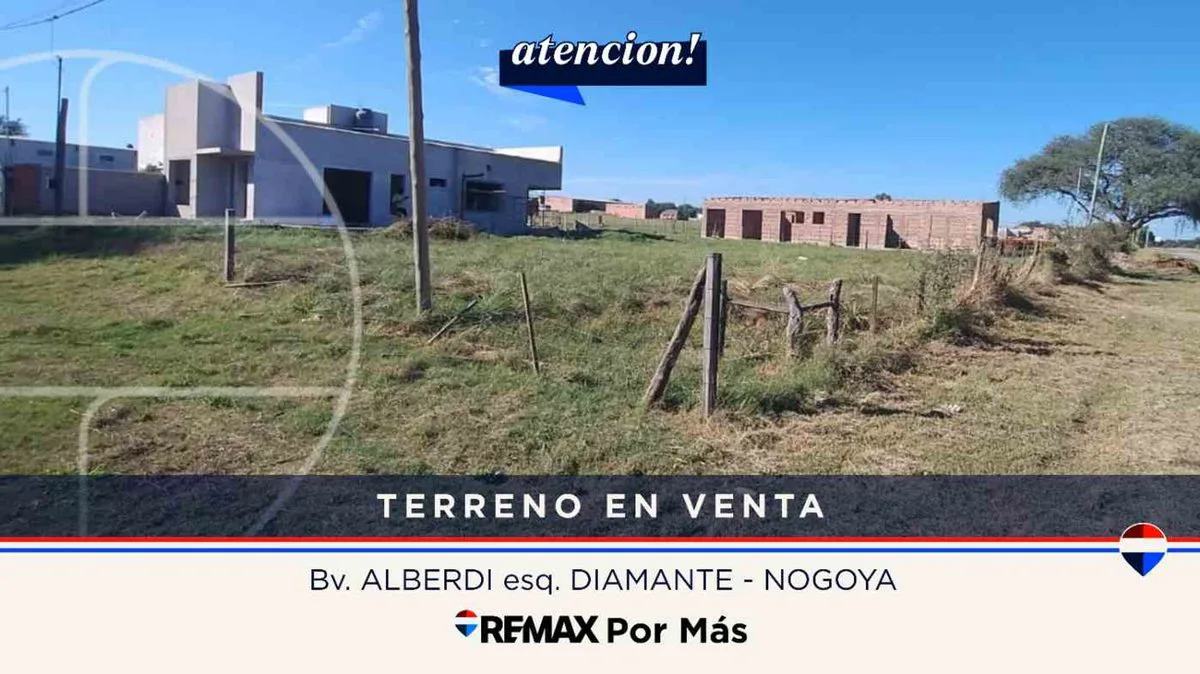 OPORTUNIDAD! Lindo terreno de 300 M2 en Nogoyá