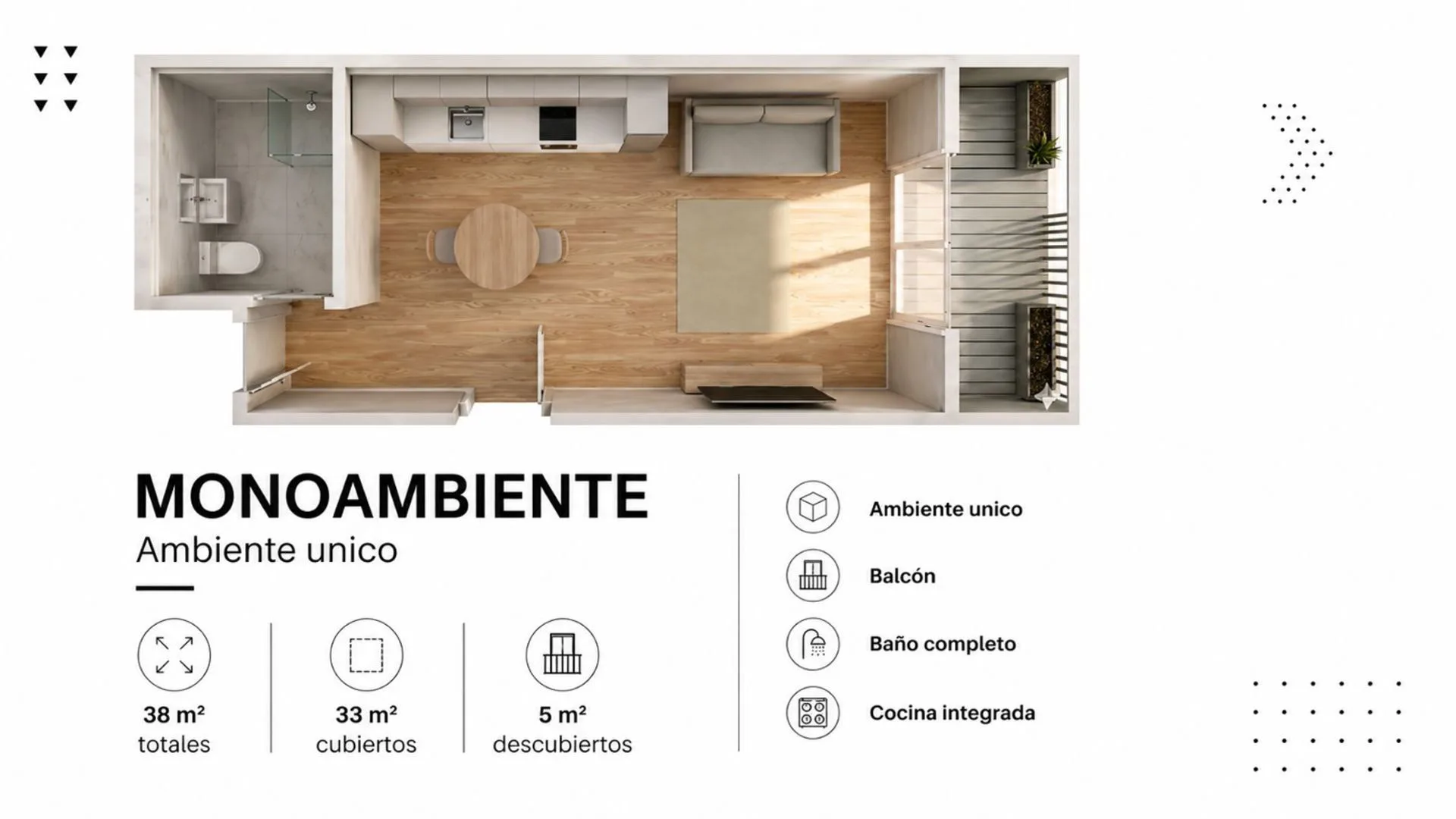 MONOAMBIENTE EN VENTA EN SANTOS LUGARES C/ BALCÓN foto 4