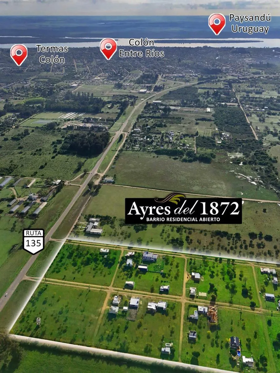 Lote de casi 500 m2 en "Ayres del 1872", Colón foto 4