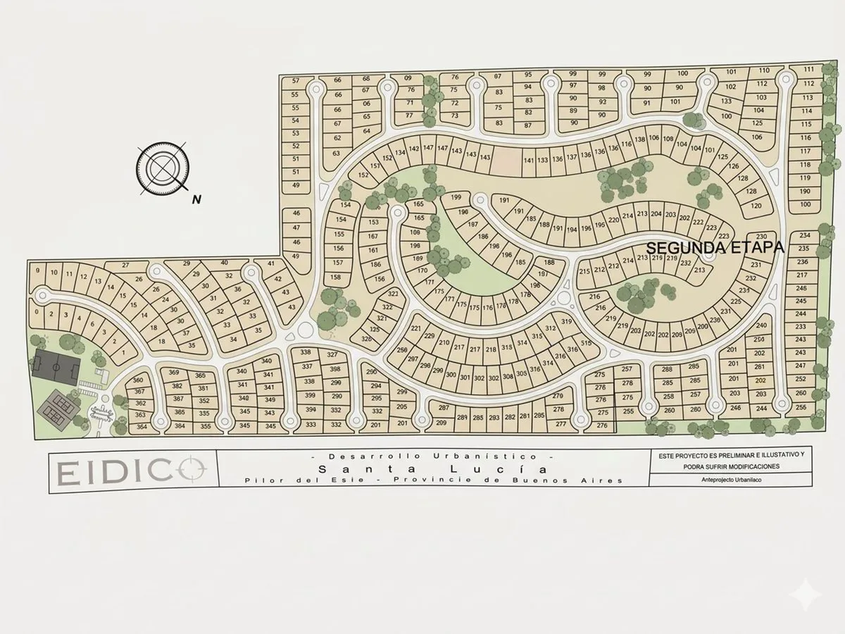 LOTE EN VENTA EN BARRIO SANTA LUCIA PILAR DEL ESTE foto 4