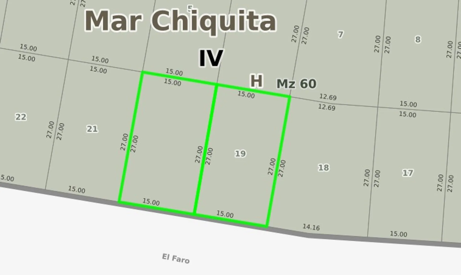 VENTA DOS LOTES DE TERRENO EN LA CALETA 810M2 foto 4