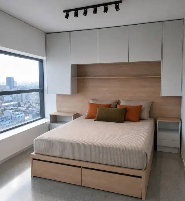 Monoambiente con balcón | Piso Alto Vista Abierta | Full Amenities