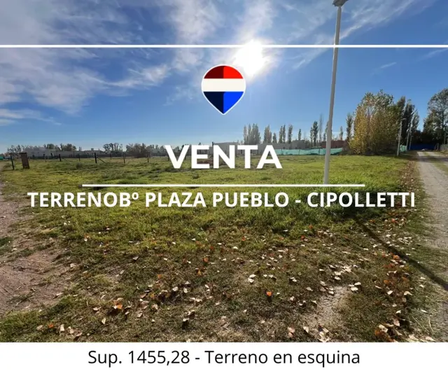 VENTA TERRENO Bº PRIVADO PLAZA PUEBLO - CIPOLLETTI