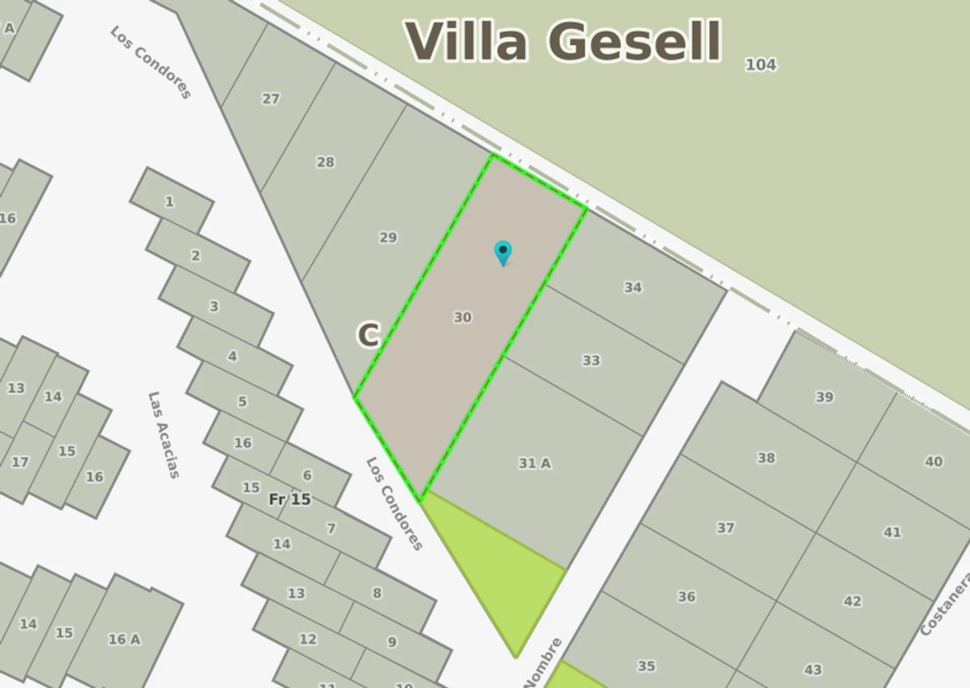 Venta lote Multifamiliar en Mar de las Pampas foto 5