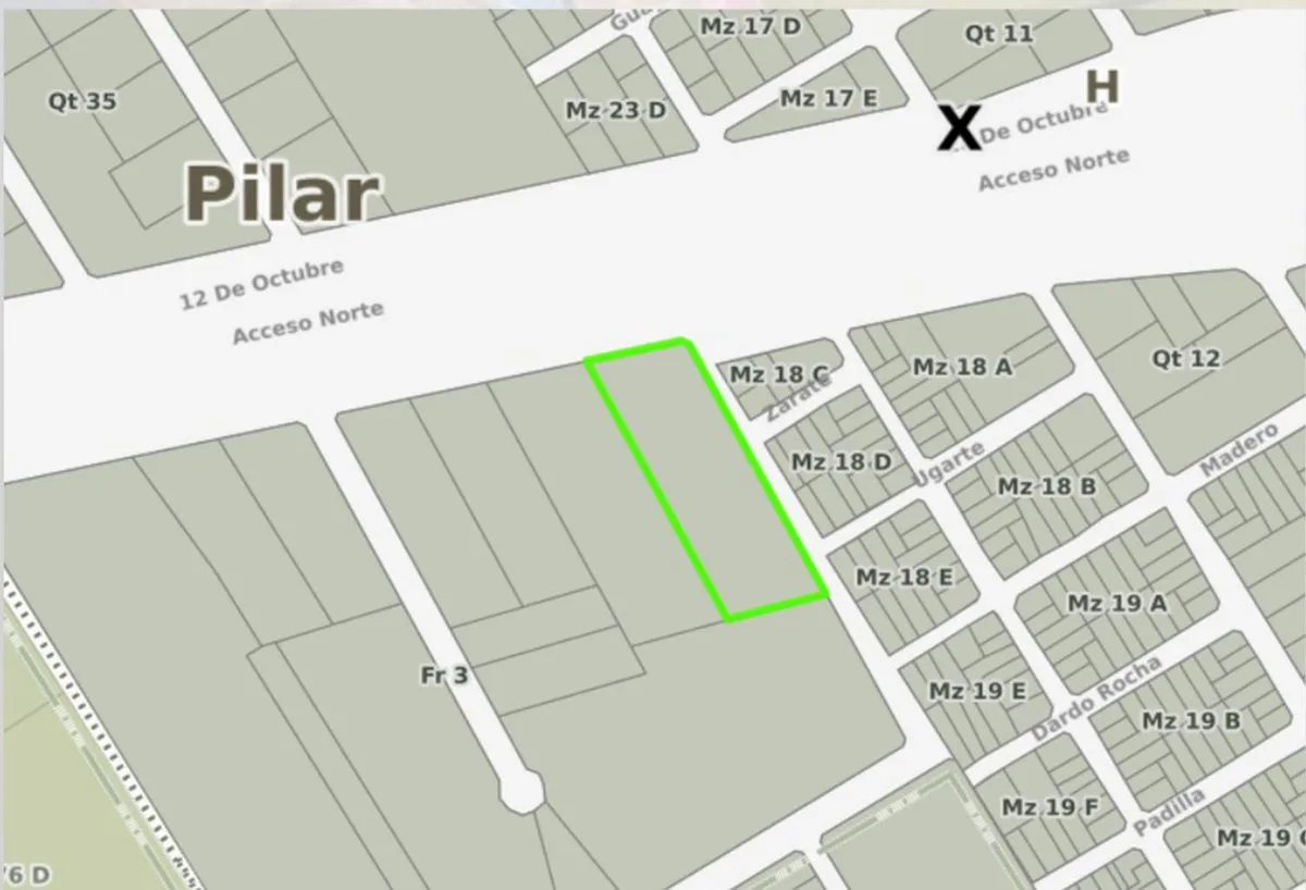 LOTE DESARROLLO 10000 m2 -  100% CANJE PILAR foto 2