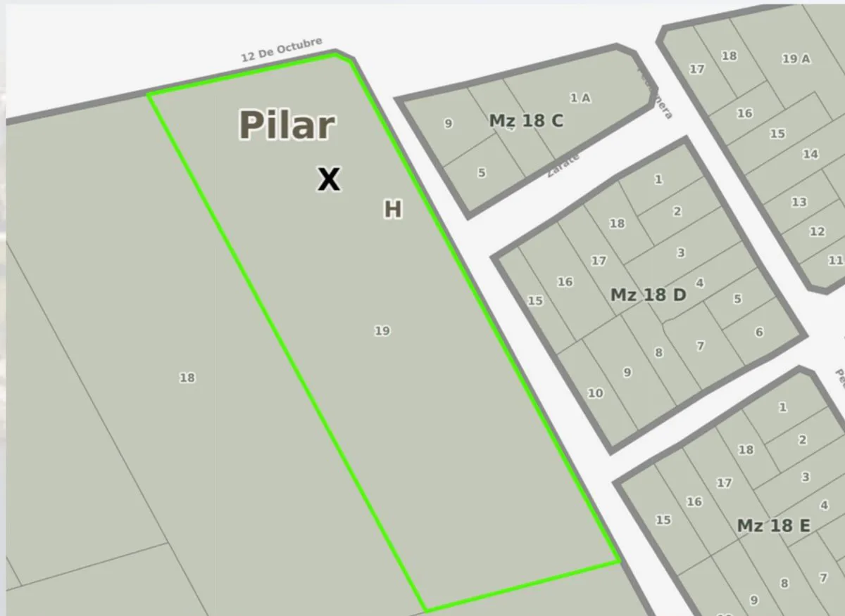 LOTE DESARROLLO 10000 m2 -  100% CANJE PILAR foto 3