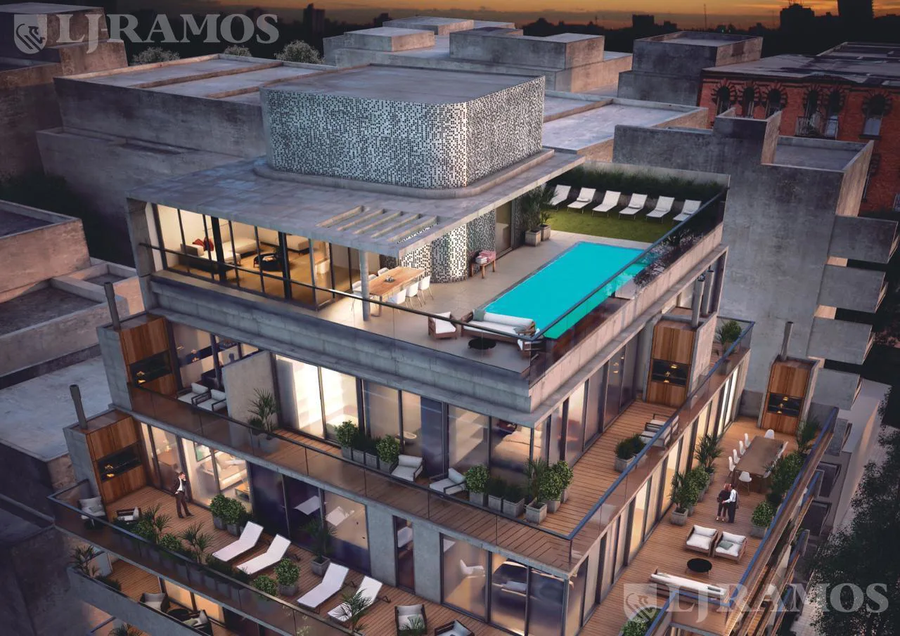 Venta Departamento 3 ambientes con parrilla en Palermo foto 2