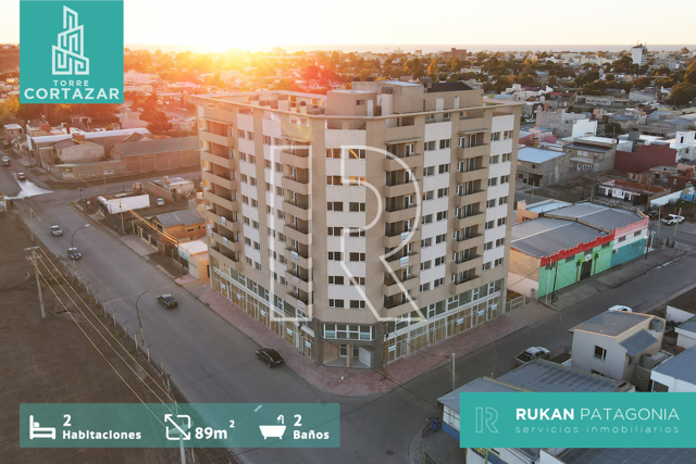 #Alquiler_Venta TORRE CORTAZAR | Dpto. 8 A | 89 m2 | 2 Habitaciones | Calle HUMBERTO BEGHIN y ESTRADA.-
