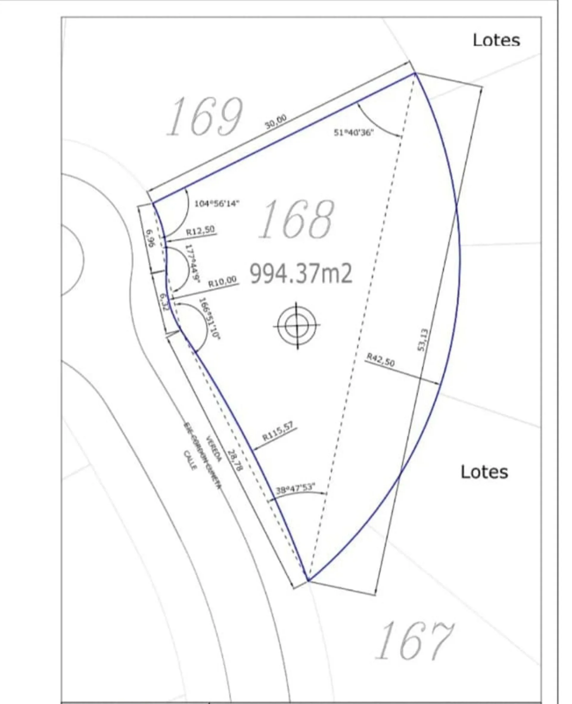 Venta Lote de 994,37 m² | El Cantón, Barrio Norte foto 3