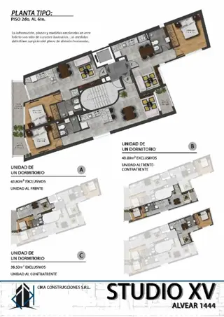 Rosario: Alvear 1444 Studio XV - Cochera en planta baja de 12 m2 3 unidades simples, Santa Fe, Argentina foto 4