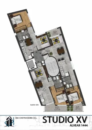 Rosario: Alvear 1444 Studio XV - Cochera en planta baja de 12 m2 3 unidades simples, Santa Fe, Argentina foto 5