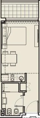 Departamento en venta para alquiler temporario en Palermo foto 3