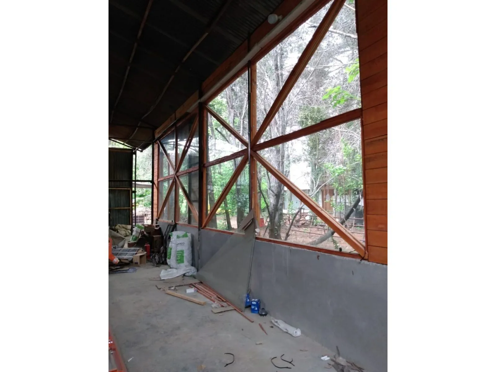 (004) LAGO PUELO (Radal, Parque Industrial) Casa más Depòsito de uso industrial foto 2
