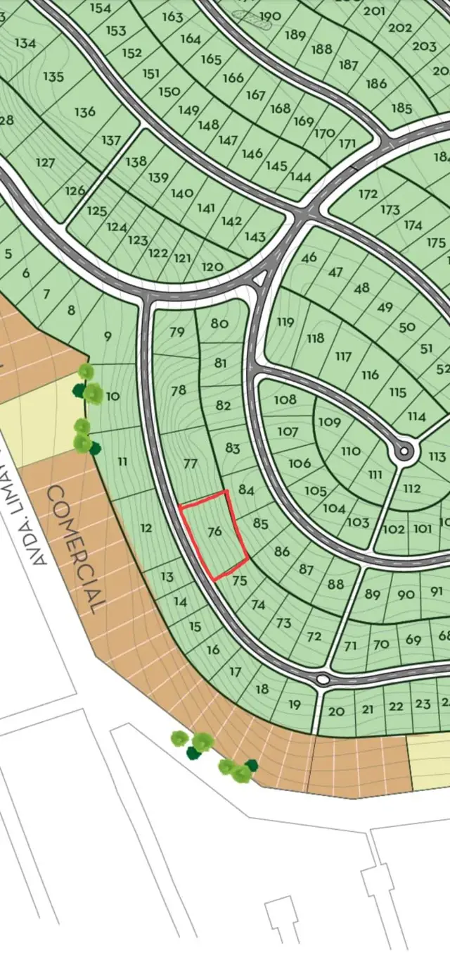 Av. Limay, R8402 Dina Huapi, Río Negro 000 - Lote: 76