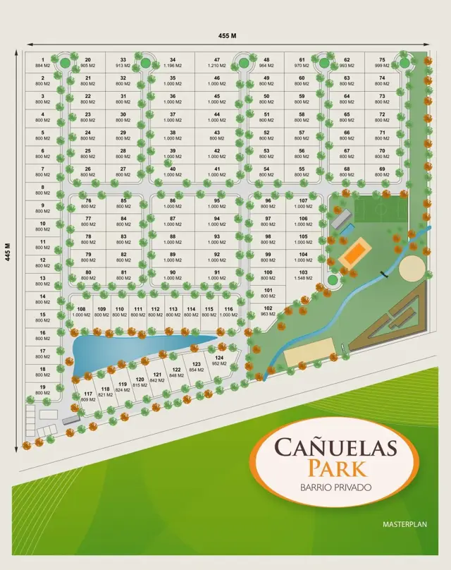 LOTE BARRIO PRIVADO CAÑUELAS PARK.