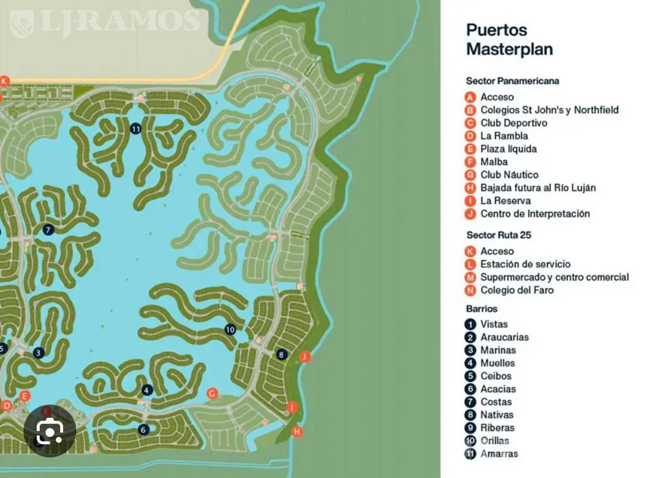 Lote al agua en Marinas - Puertos del Lago - Escobar foto 2