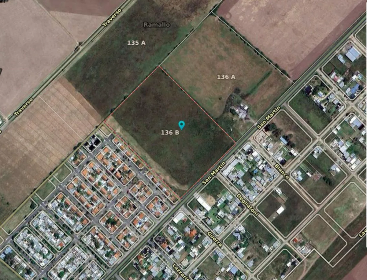 VENTA 5HA. INVERSION Y DESARROLLO VILLA RAMALLO