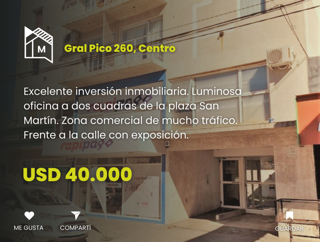 Oficina Amplia - Micro Centro Santa Rosa - Construcción Nueva foto 1