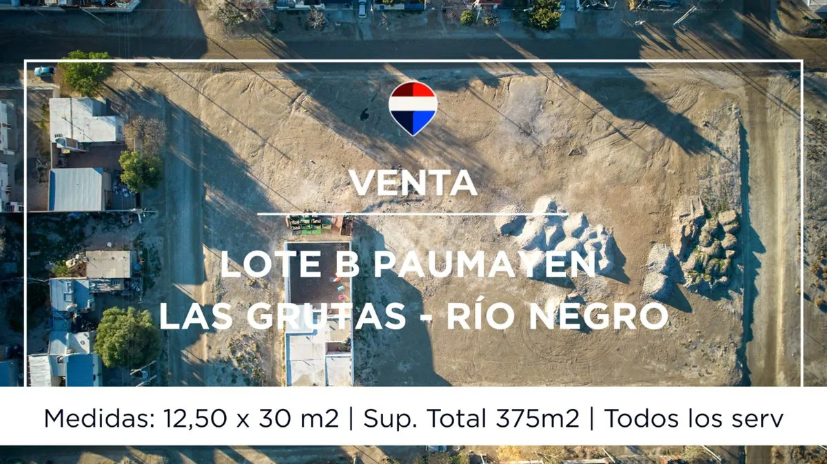 VENTA LOTE EN BALNEARIO LAS GRUTAS