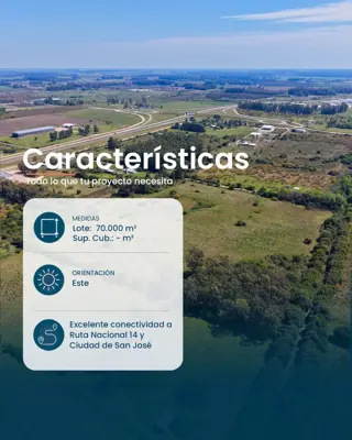 Fracción de 6,64 hectáreas cerca de Ruta 14 - San José foto 2
