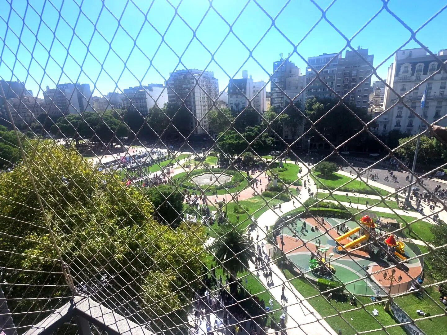 VENTA DPTO 3 AMB Vista PANORÁMICA Plaza Congreso Piso Alto 2 BALCONES y1 Patio!