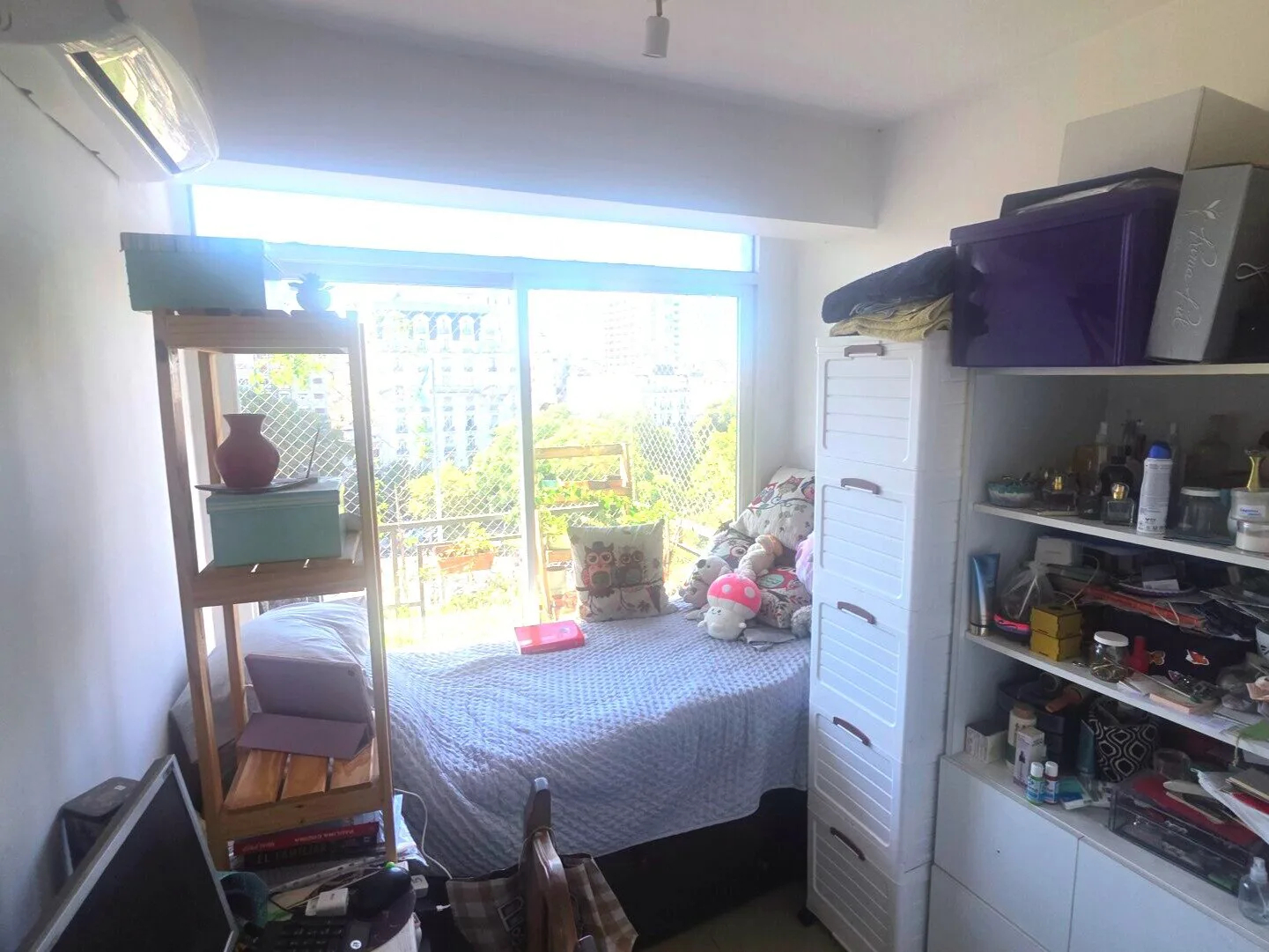 VENTA DPTO 3 AMB Vista PANORÁMICA Plaza Congreso Piso Alto 2 BALCONES y1 Patio! foto 4