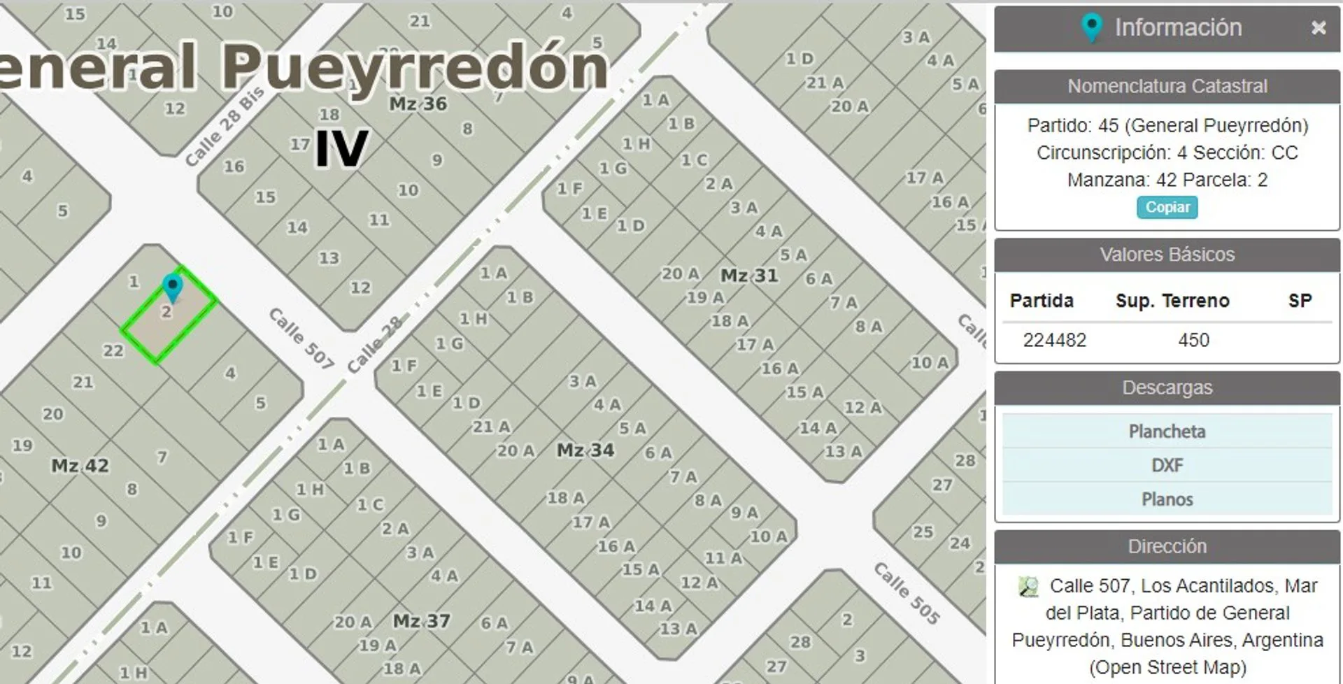 VENTA LOTE 450m2 BARRIO LOS ACANTILADOS foto 3