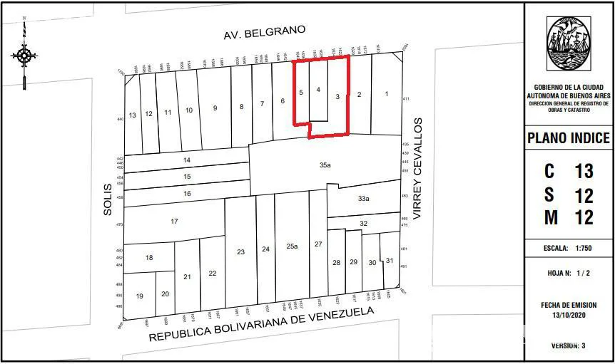 Terreno en Monserrat, triple frente foto 4