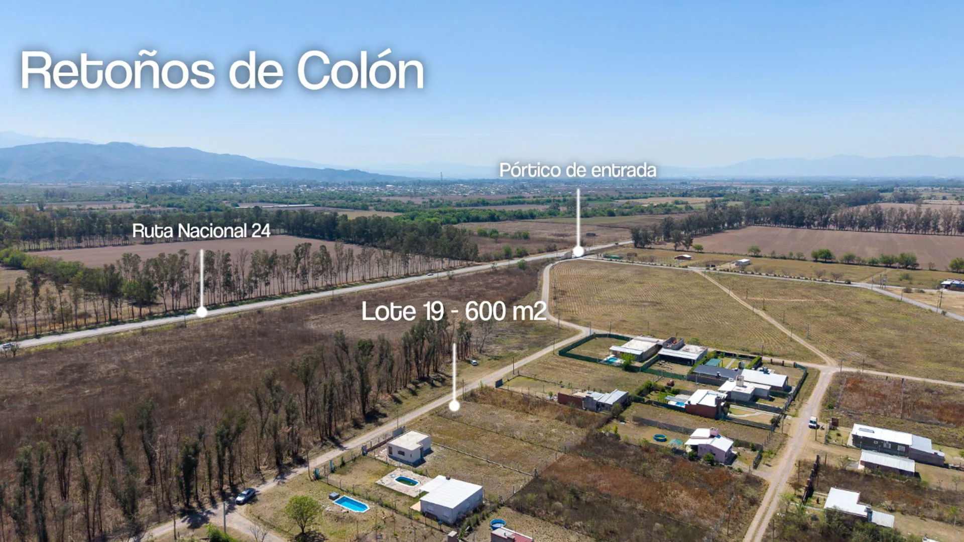 Venta terreno en Retoños de Colón 600mts foto 2