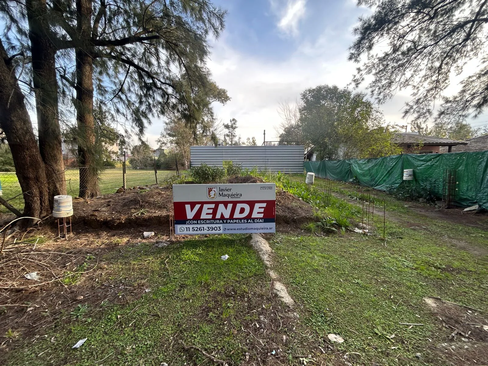 VTA DE LOTE CON MEJORAS-Barrio Pque. La Esmeralda- PILAR ofrece FINANCIACIÓN! foto 2
