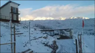 2 Cabañas con vista al dique Potrerillos y Montaña foto 2