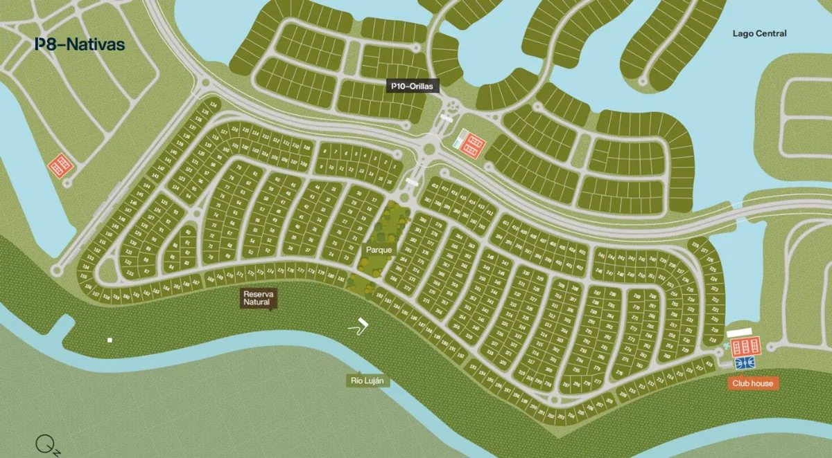 LOTE VENTA PUERTOS DEL LAGO NATIVA TERRENO INTERNO foto 3