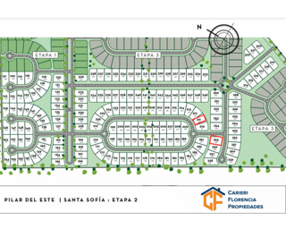 LOTES EN VENTA, EN BARRIO SOFIA EN PILAR DEL ESTE foto 2