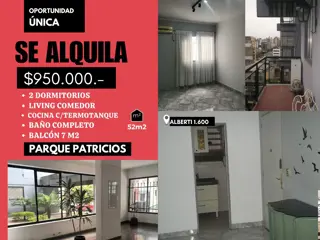 Departamento 3.Amb, $950.000.-Alberti 1600,C/BALCÓN, LiSTO PARA HABITAR foto 1
