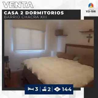 CASA 2 DORMITORIOS BARRIO CHACRA XIII foto 2