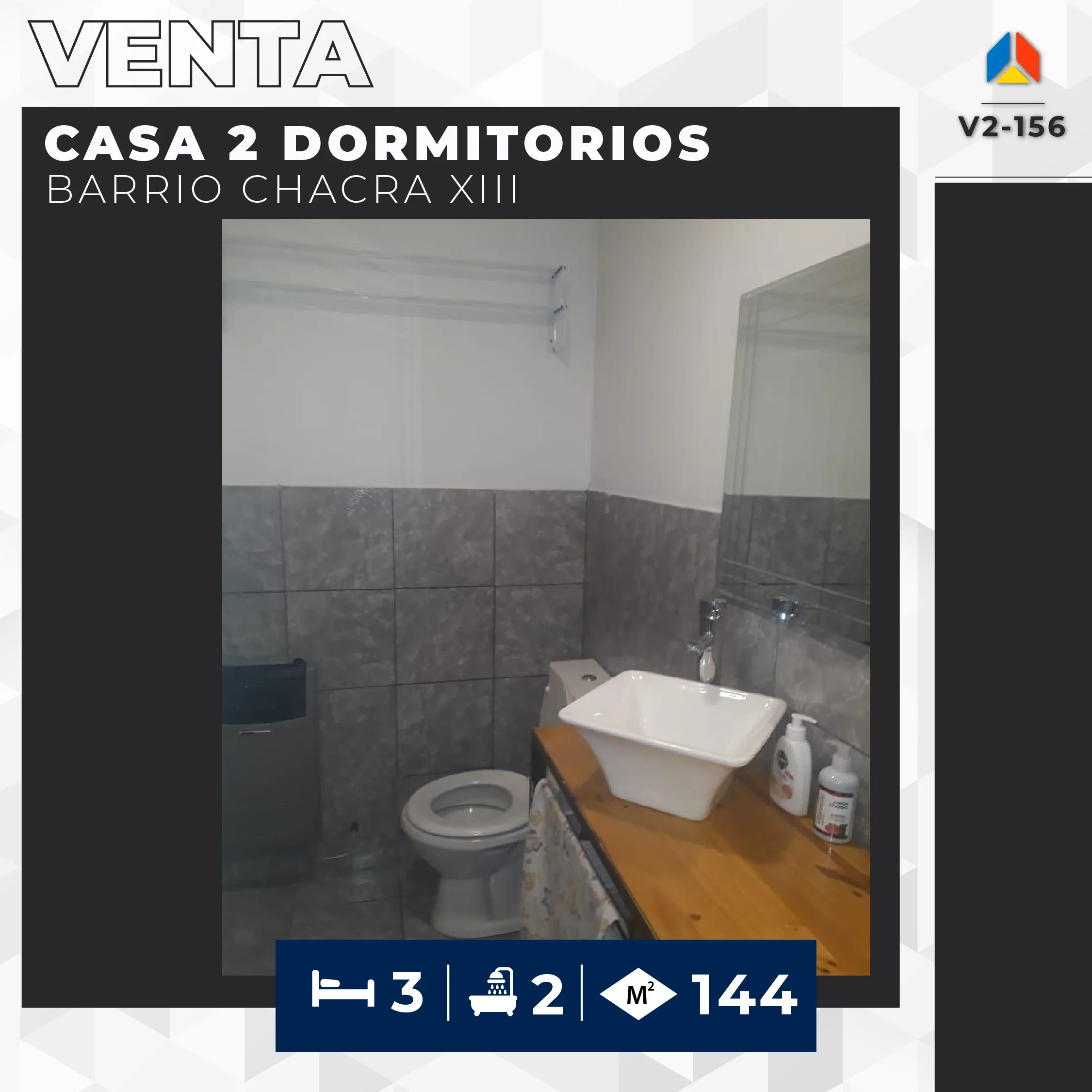 CASA 2 DORMITORIOS BARRIO CHACRA XIII foto 3