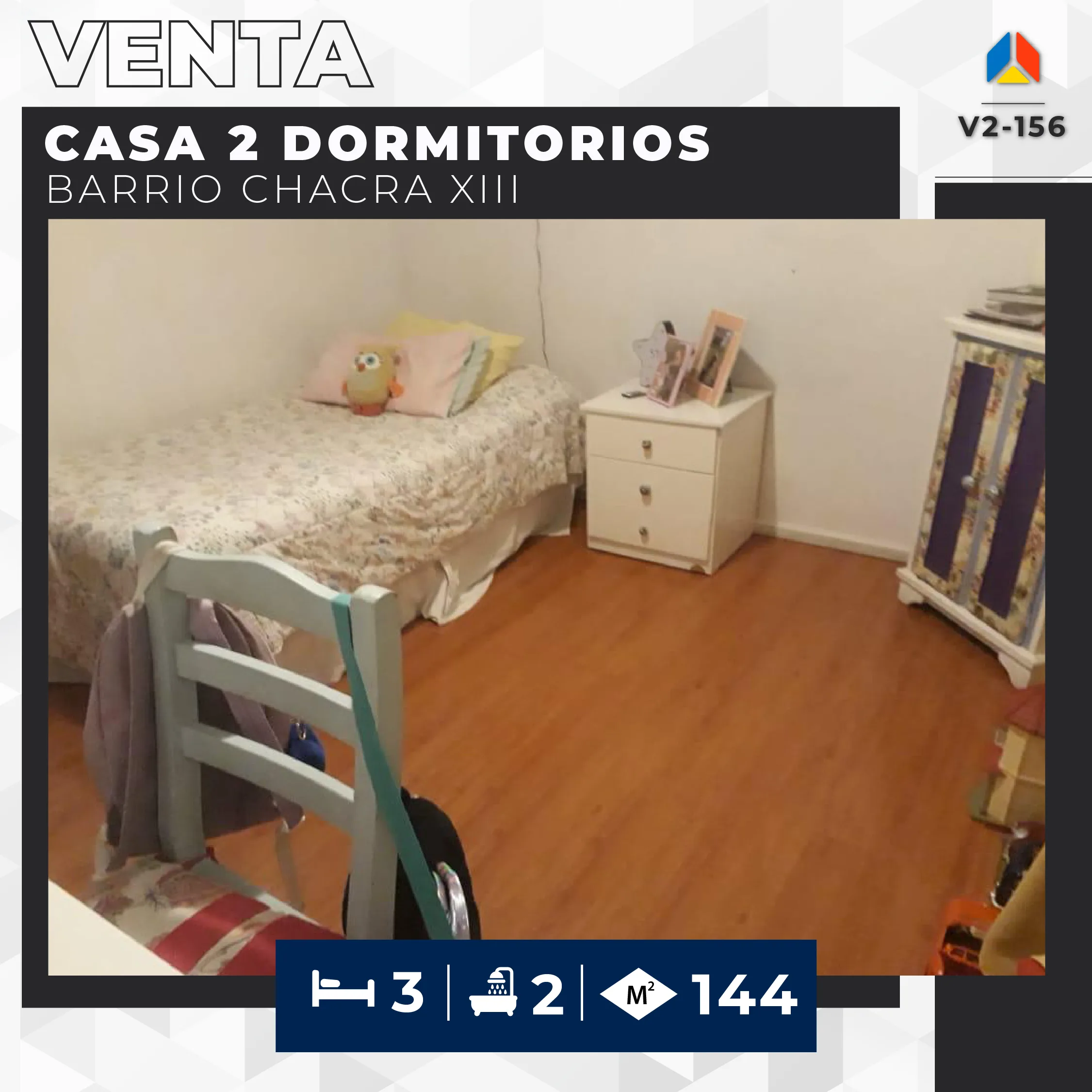 CASA 2 DORMITORIOS BARRIO CHACRA XIII foto 4