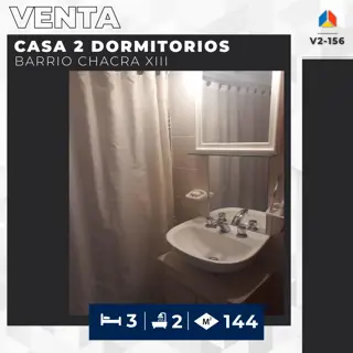 CASA 2 DORMITORIOS BARRIO CHACRA XIII foto 5