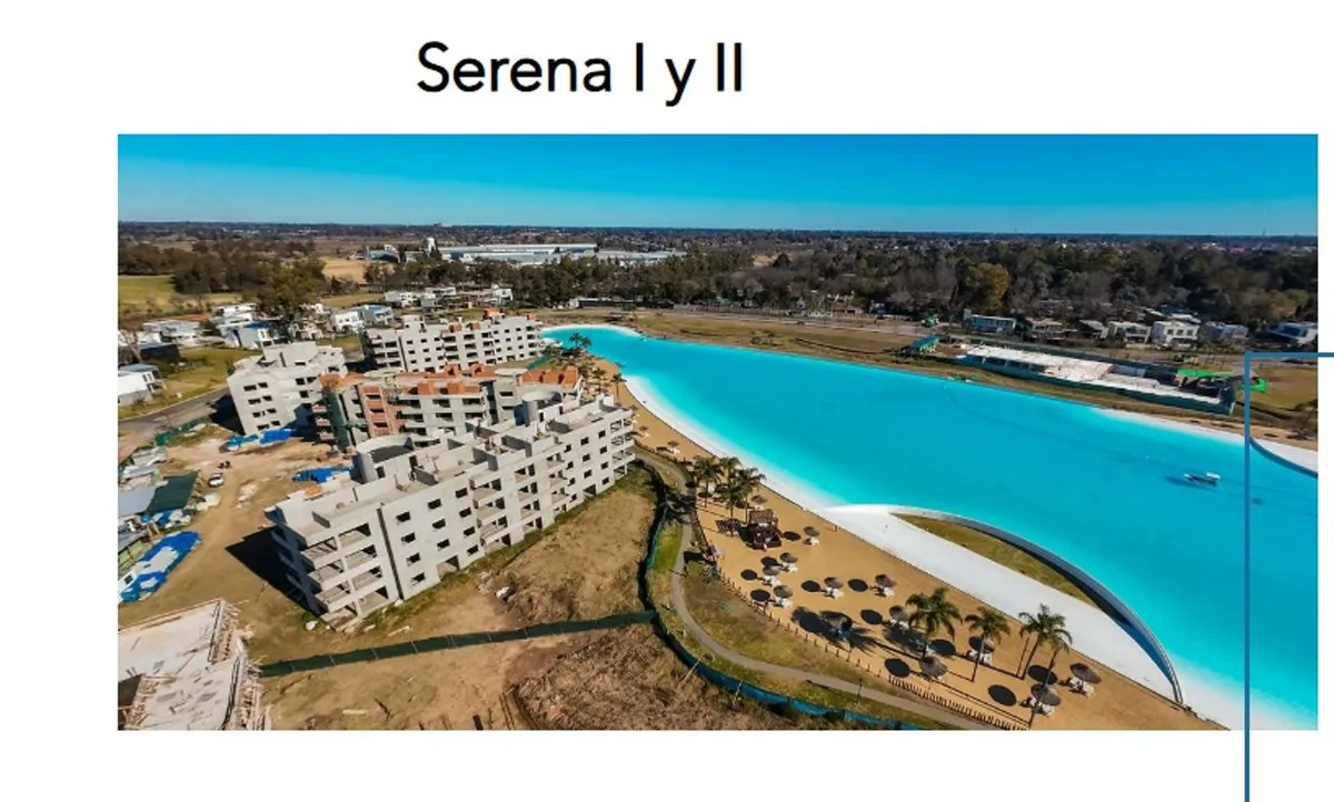VENTA DEPARTAMENTO 2 AMBIENTES LAGOON PILAR foto 2