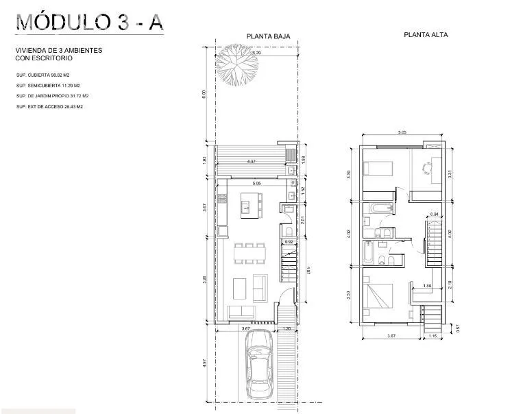 Townhouse de 2 dormitorios en venta en Condominio Privado en Benavidez foto 2