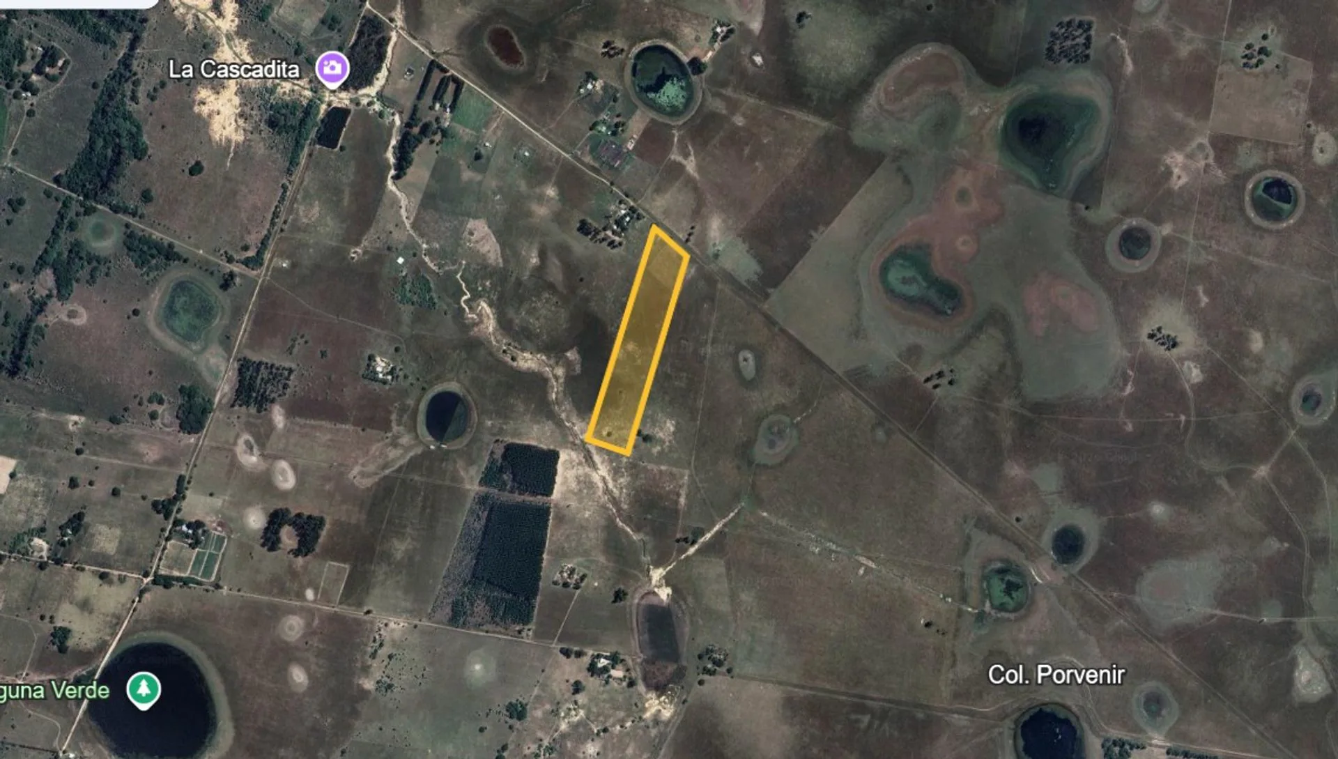 Campo de 5 has en venta Colonia Porvenir