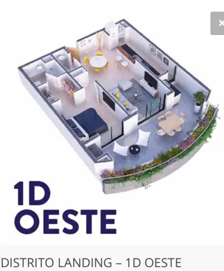 departamento en edificio DISTRITO foto 4